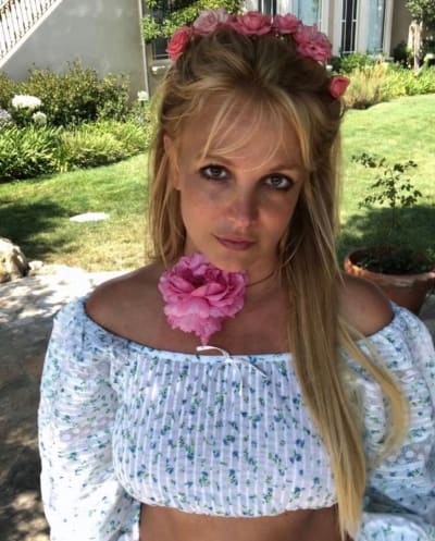 Britney With a Rose