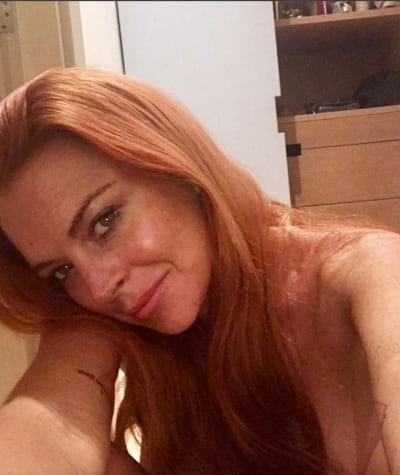 Of lohan lindsay pics naked Lindsay Lohan