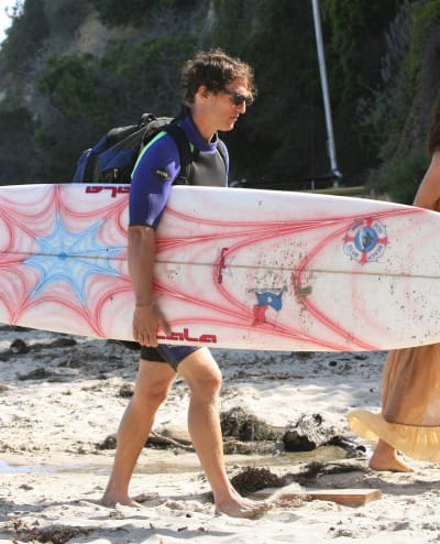 Matthew McConaughey Surfing Photo