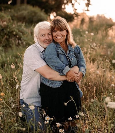 Amy Roloff and Chris Marek in a Meadow