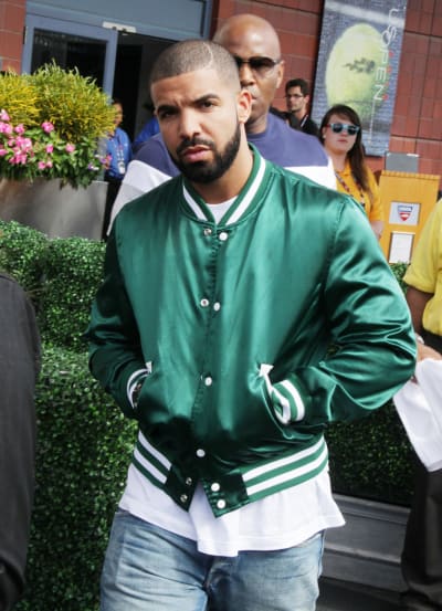 Drake at the US Open