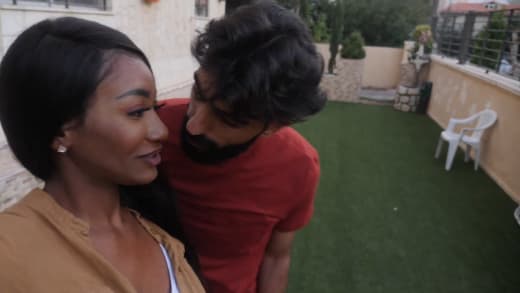 Brittany Banks and Yazan Abo Horira have Outdoor PDA