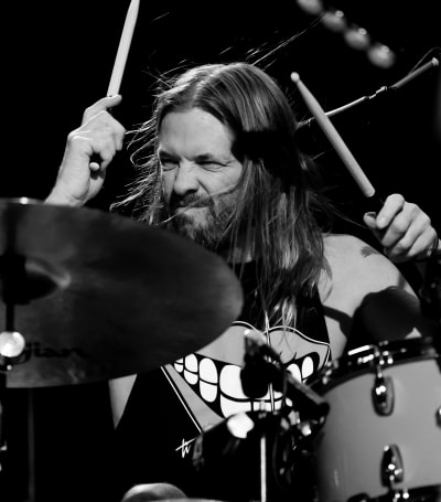 Taylor Hawkins in Black and White