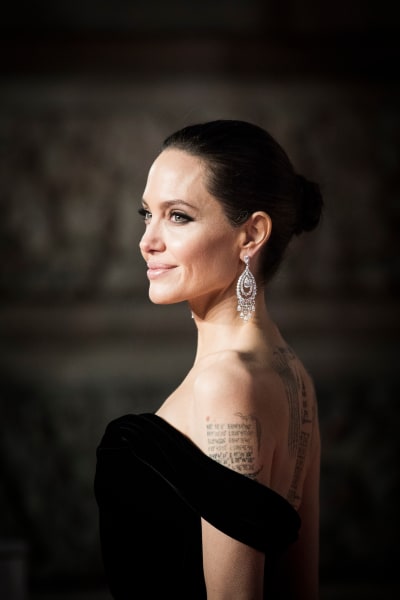 Angelina Jolie at the BAFTAs