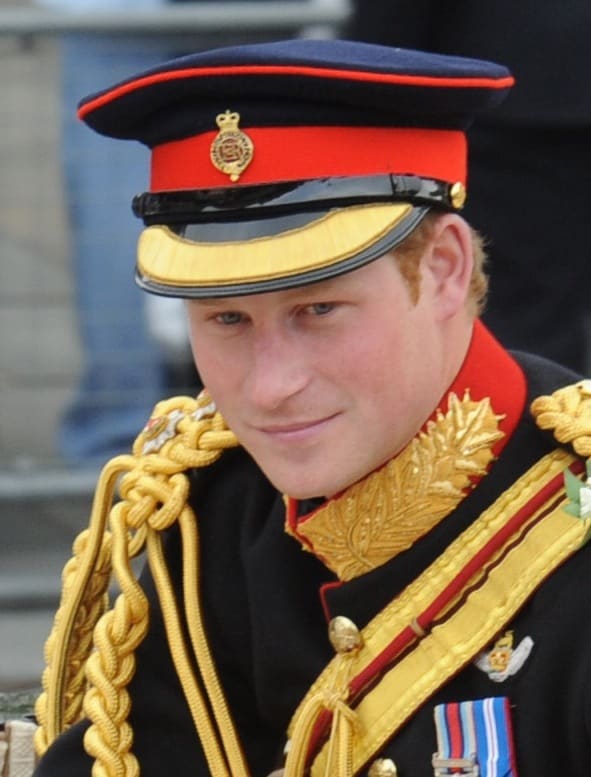 Prince Harry shows he is one of the guys and not afraid 