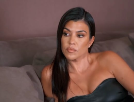 Kourtney Kardashian Resting Bish Face