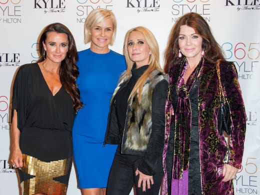 Kyle Richards, Yolanda Foster, Kim Richards and Lisa Vanderpump Attend Nicky Hilton's Book Signing