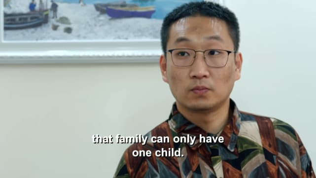 También es difícil encontrarse como padre soltero en China.