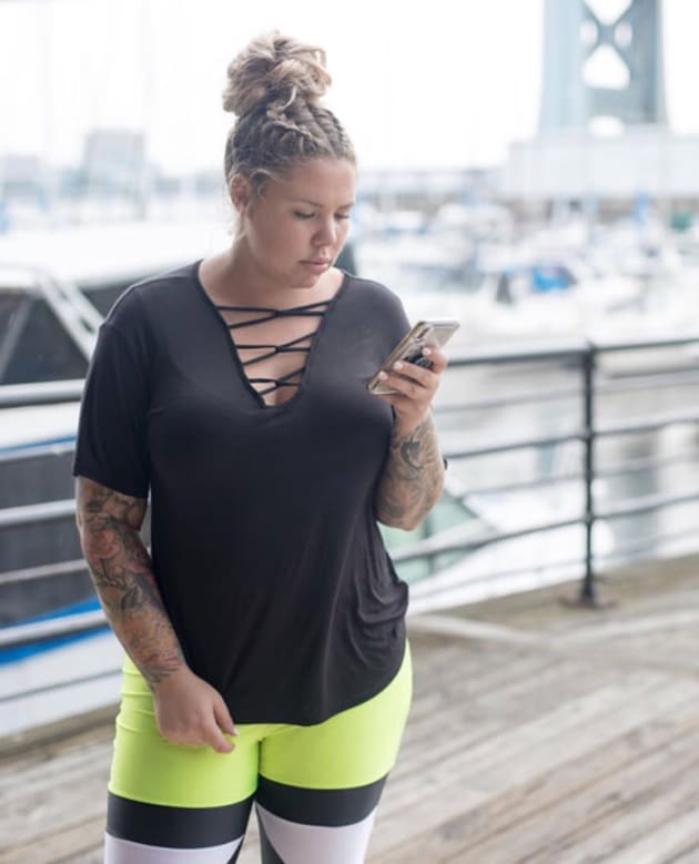 Kailyn Lowry Poses Nude While Pregnant with Fourth Child 