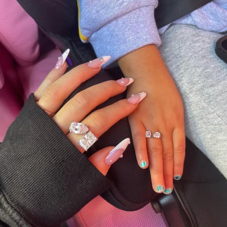 Kylie Jenner and Stormi Webster Wear Matching Rings