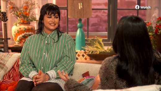 Demi Lovato chats with Becky G