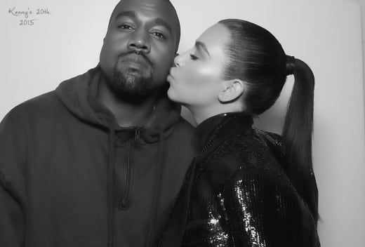 Kim and Kanye: Photobooth Love