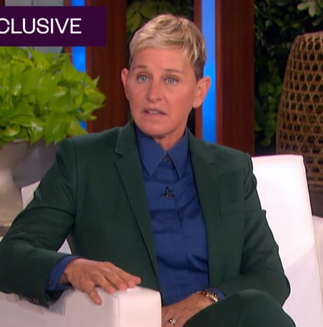 Ellen DeGeneres in a Chair