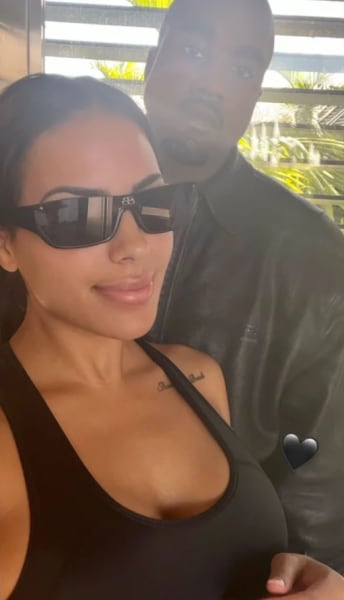 Chaney Jones Selfie with Kanye West