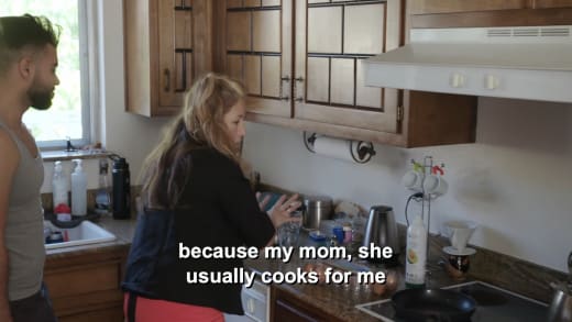 Mohamed Abdelhamed - because my mom, she usually cooks for me