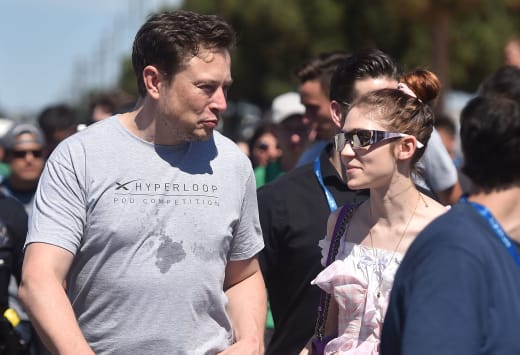Grimes and Elon