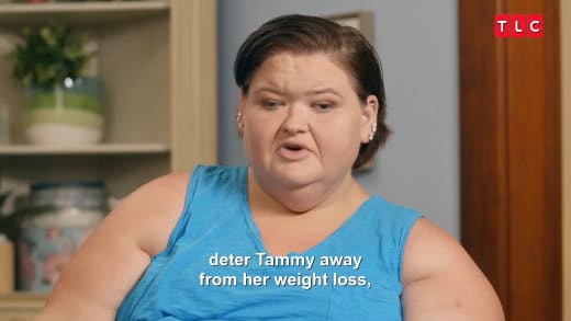 Amy Slaton - deter Tammy away from weight loss
