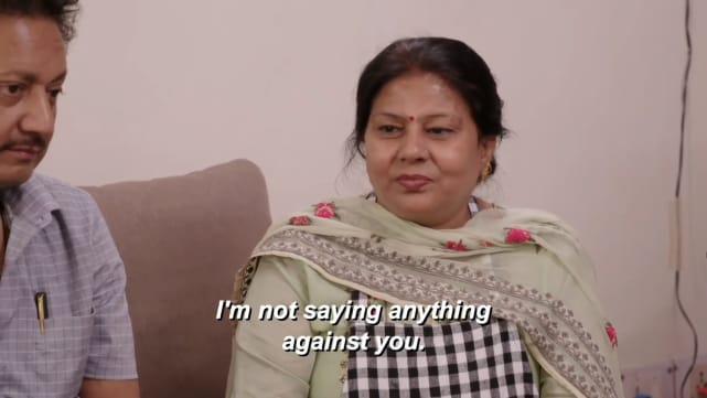 Sahna claims that she's not insulting her