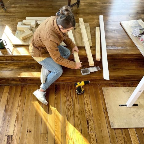 Jana Duggar Repurposes Wood Scraps