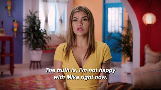 Ximena Cuellar - the truth is I'm not happy with Mike right now