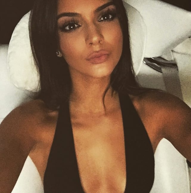 Selfie en la cama de Kendall Jenner