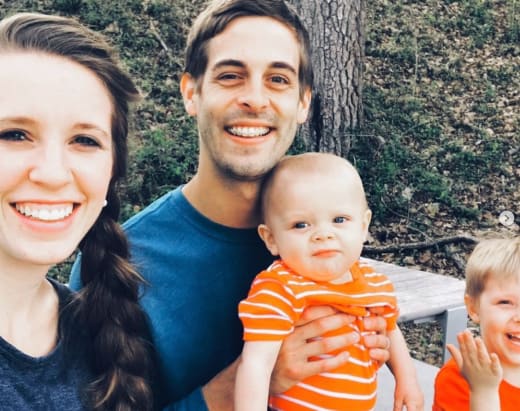 Derick Dillard With His Family