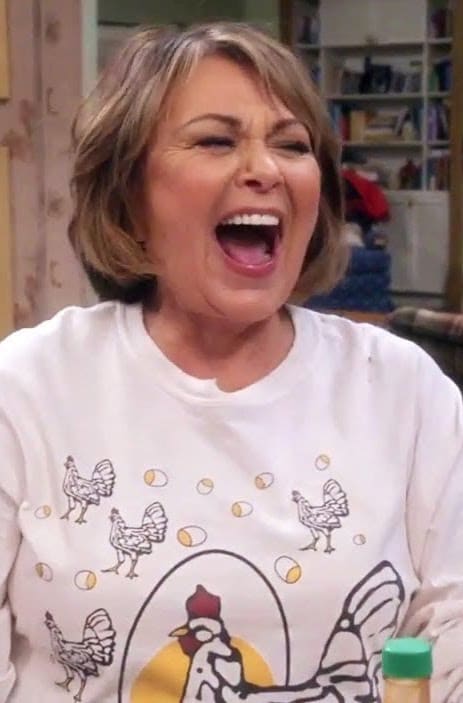 Roseanne barr cackles