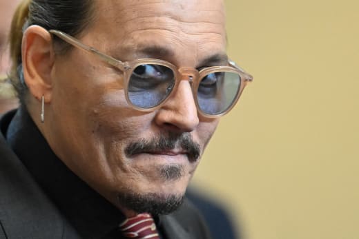 Johnny Depp Is In Court