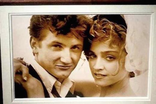 Madonna and Sean Penn Wedding Pic