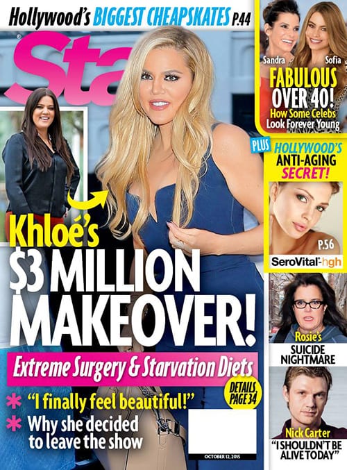 Khloe Kardashian Undergoes 3 MILLION in Plastic Surgery