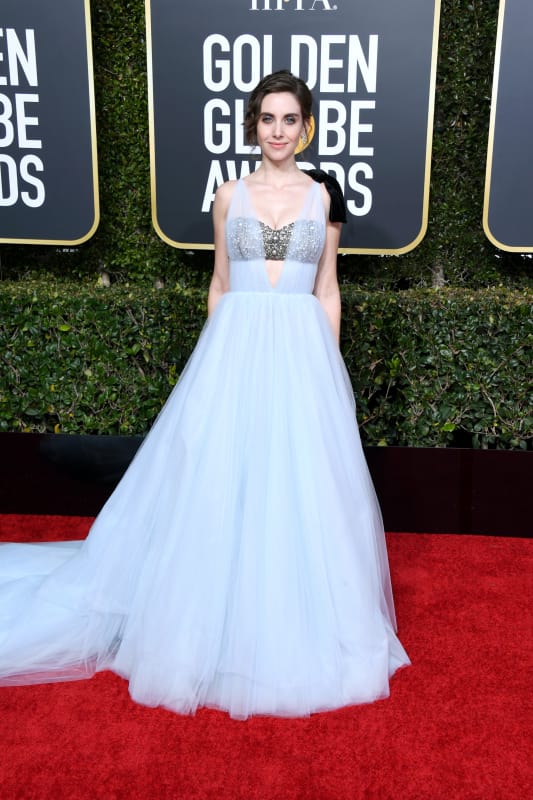 Alison brie at the globes