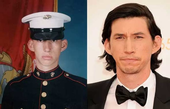 That corps marine the served actors in 40 Celebrities