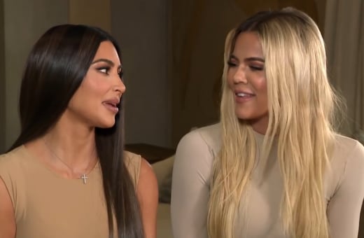 Kim Kardashian and Khloe Kardashian Face Off