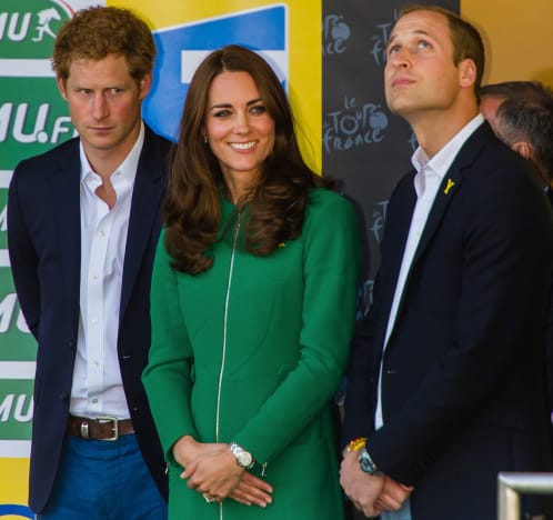 Kate, William and Harry