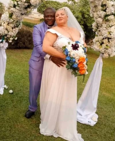 Angela Deem and Michael Ilesanmi Wedding Photo