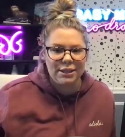 Kailyn Lowry on Podcast Set