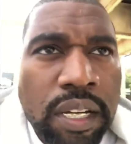 Kanye West, Face on Video