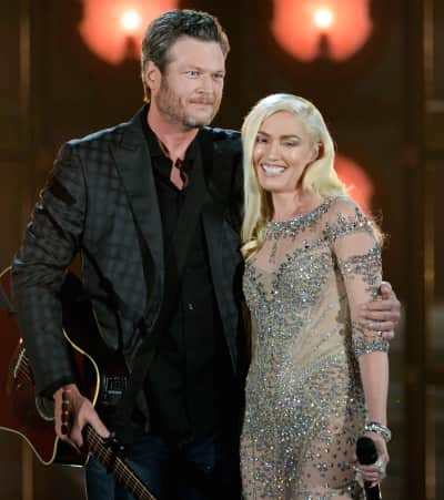 Blake and Gwen on Stage