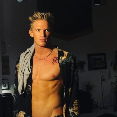 Cody Simpson Poses on Instagram