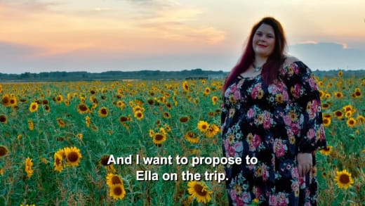 Johnny - and I want to propose to Ella on the trip