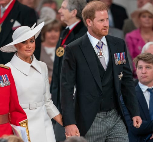 Meghan Markle y el príncipe Harry en Reino Unido