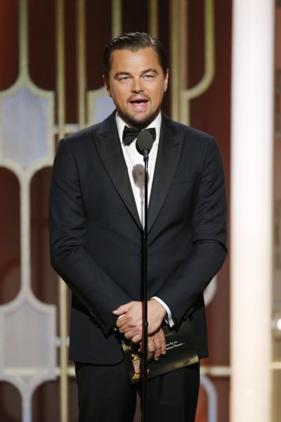 Leonardo DiCaprio on Stage