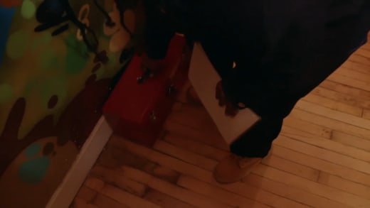 Jah picks up a conspicuous red box