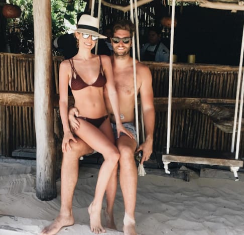 Kristin Cavallari and Jay Cutler Vacation Pic