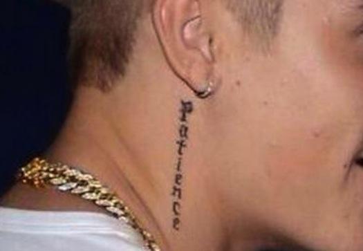 Justin Bieber Gets New Tattoo Two Weeks After Swearing Off ...
