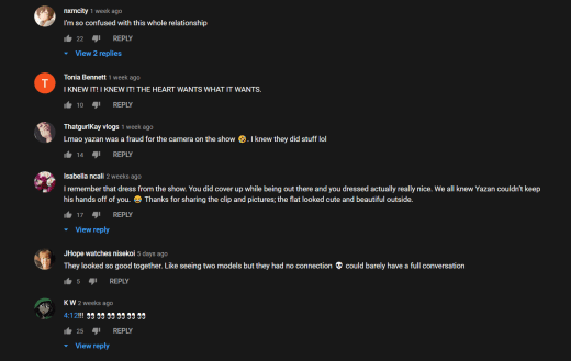 Brittany Banks youtube video comments (April 2021)