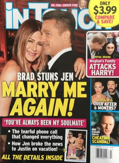 Brad Pitt & Jennifer Aniston: Married Again?!