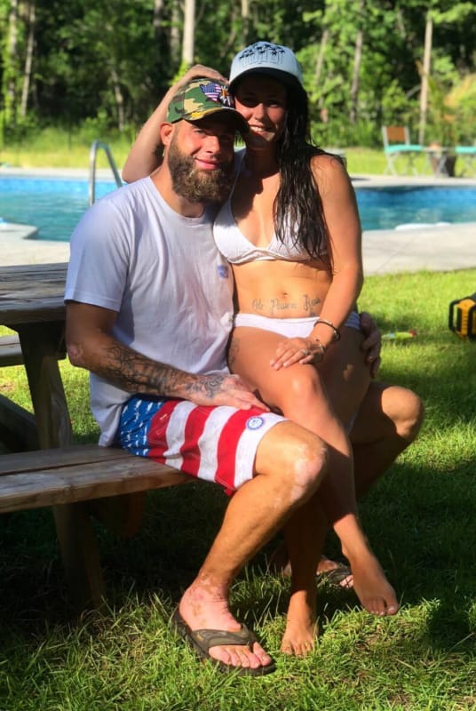 Jenelle evans and david eason on july 4