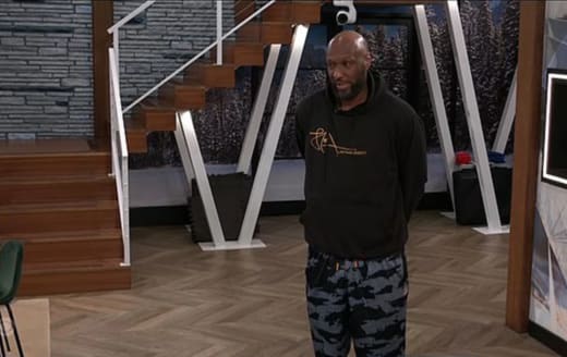 Lamar Odom on Celebrity Big Brother
