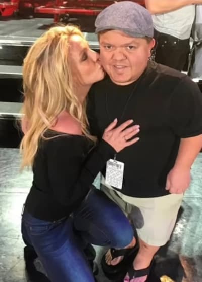 Donny Davis and Britney Spears